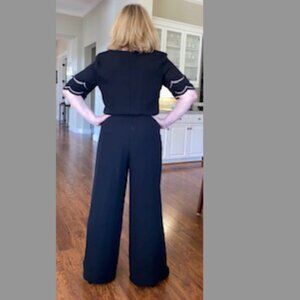 Vince Camuto Wide-legged Black Pantsuit (Dressy)